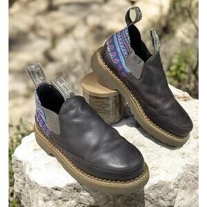 Georgia Boots Romeo Leather Outdoor Chelsea Boot Shoes Low Top Size 7.5 Women